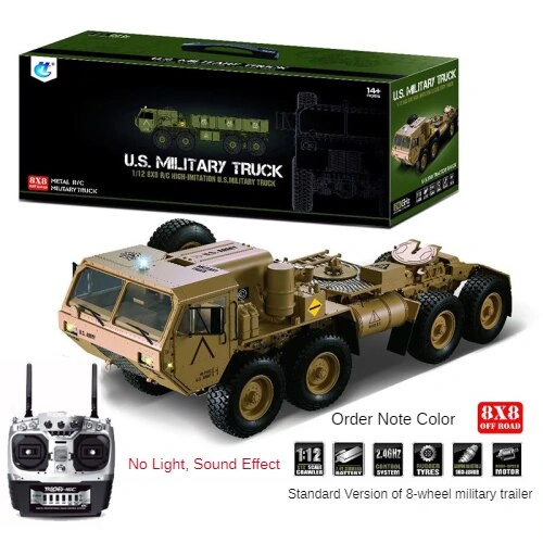 Conquer Any Terrain Giant RC Military Truck Model Toy